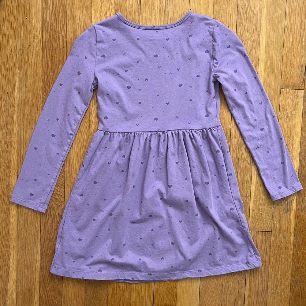 Carter’s NWOT Size 8 / 8A Purple Heart Dress